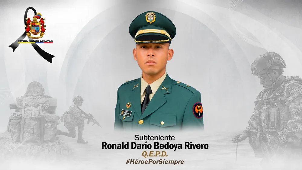 “Ataque terrorista con drones en Cauca”: Ejército confirmó la muerte de un subteniente y seis soldados heridos